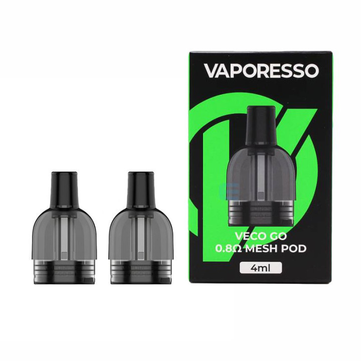 Boîte de cartouches Veco Go Mesh Pod Vaporesso 0.8 ohm 4 ml