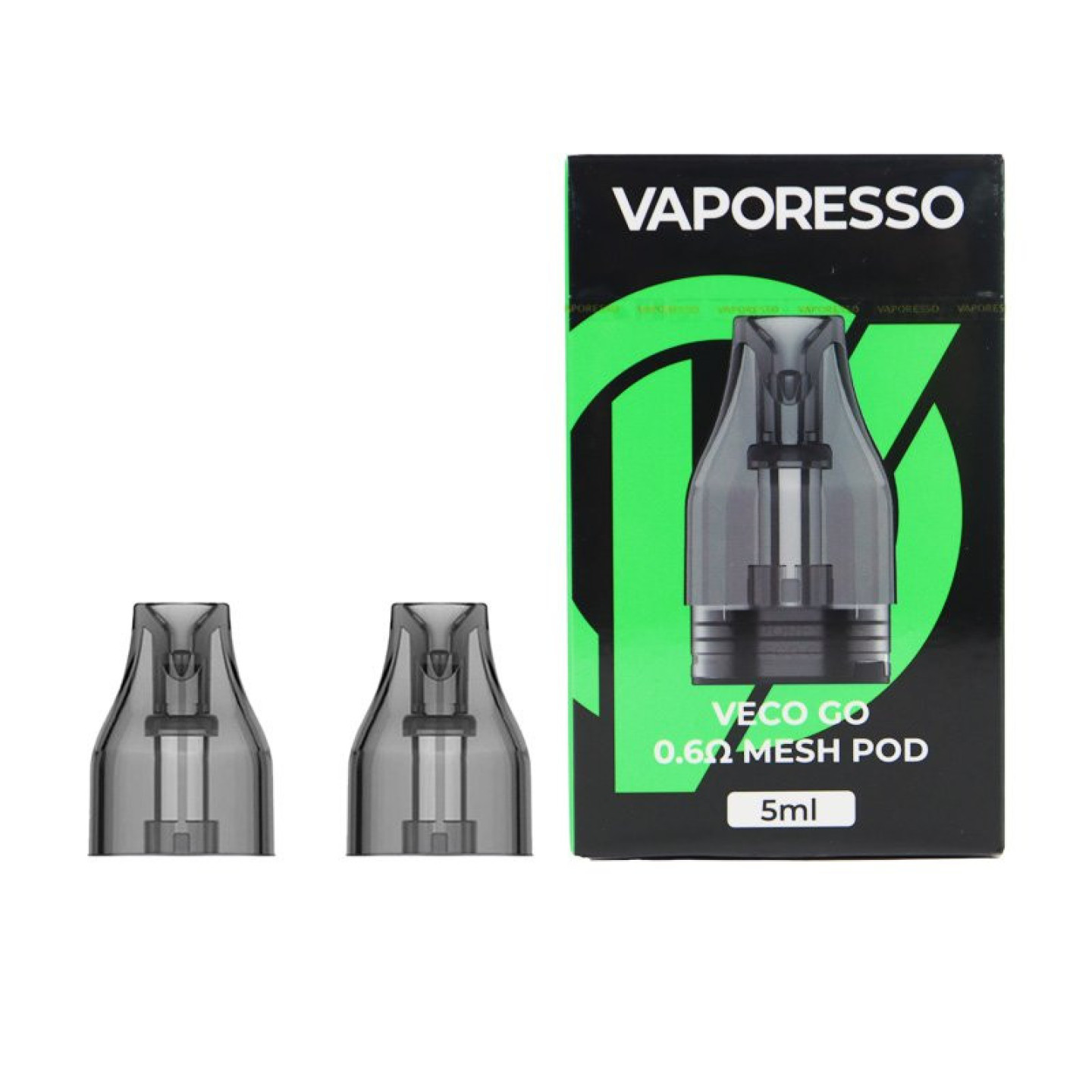 Boîte de cartouches Veco Go Mesh Pod Vaporesso 0.6 ohm 5 ml