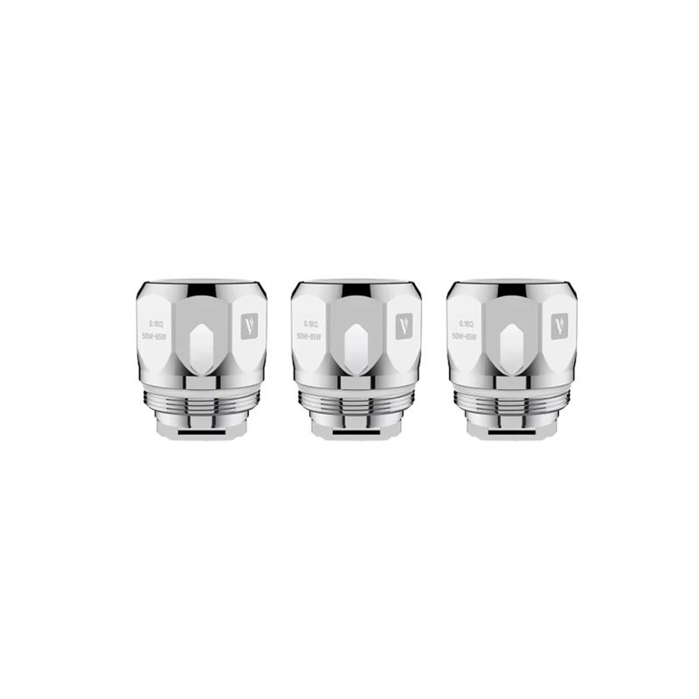 Trois résistances GT Mesh Vaporesso 0.18 ohm côte à côte
