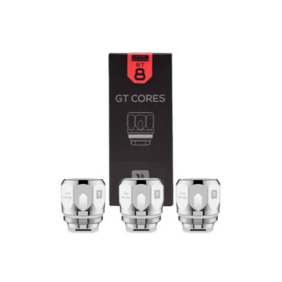 Boîte de 3 résistances GT8 Core Vaporesso 0.15 ohm et les résistances