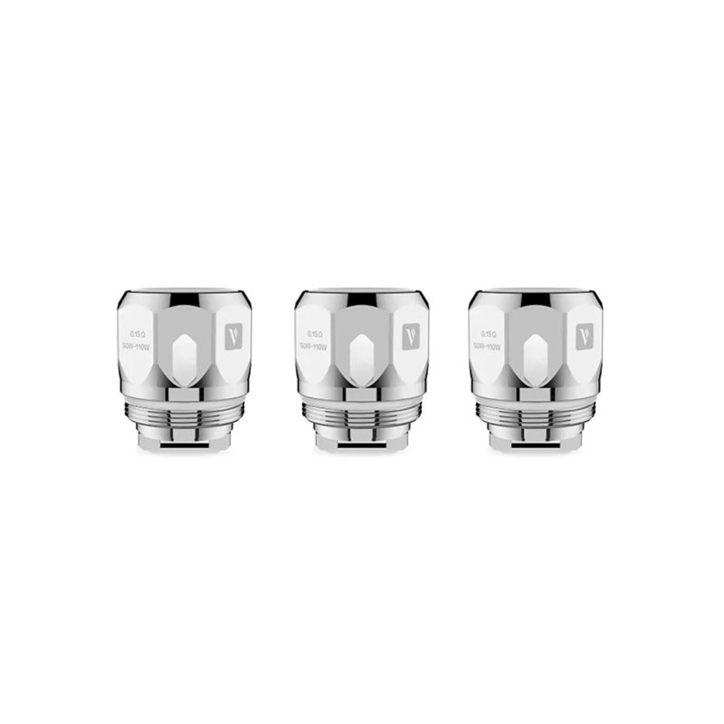 Trois résistances GT8 Core Vaporesso alignées