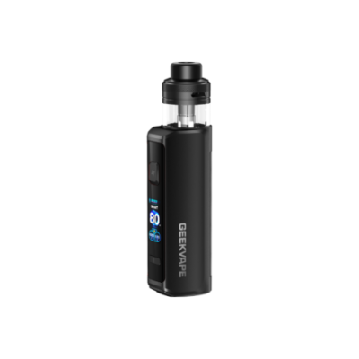 Kit Pod Aegis Force Geekvape coloris Carbon Black, vue de face