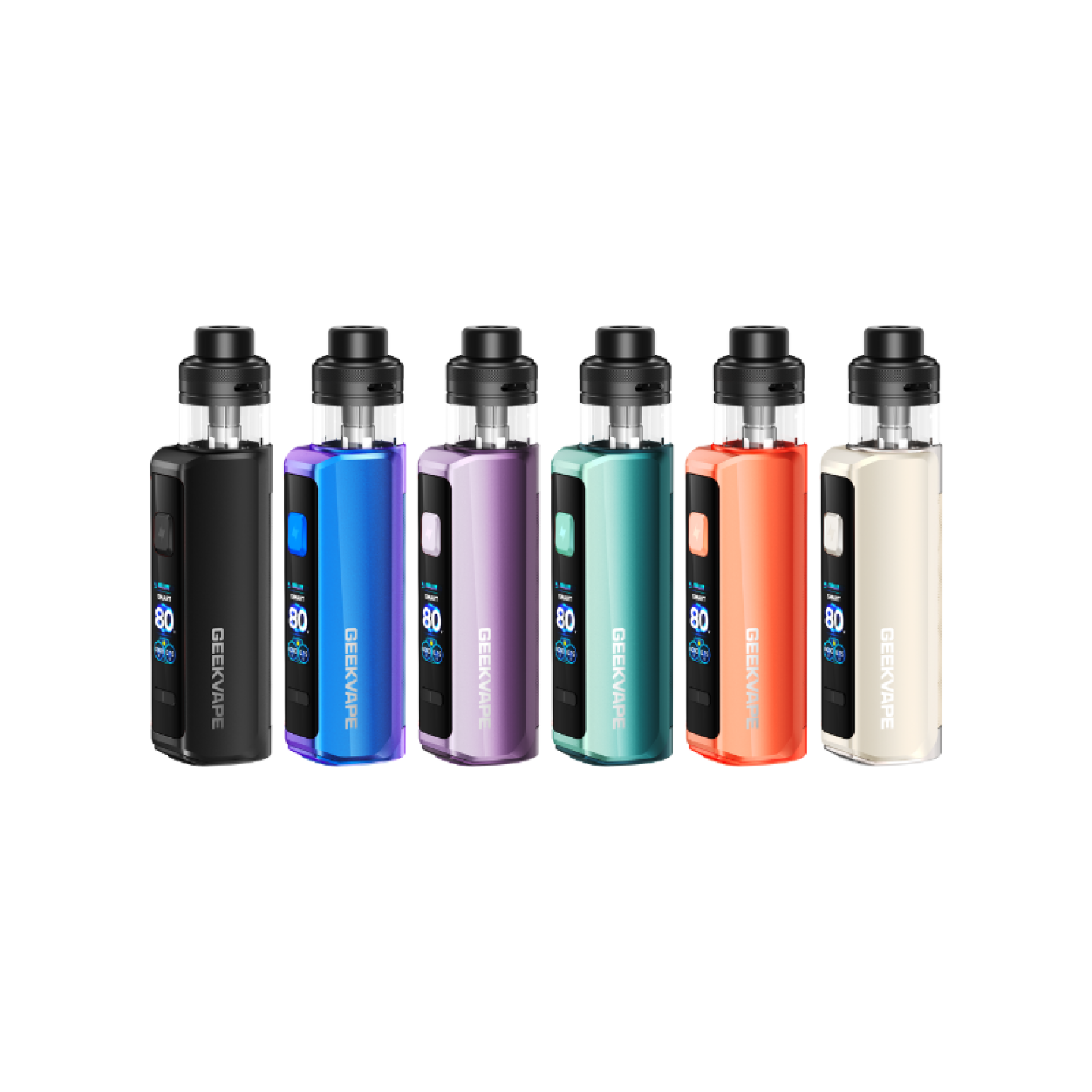 Gamme de coloris du kit pod Aegis Force Geekvape