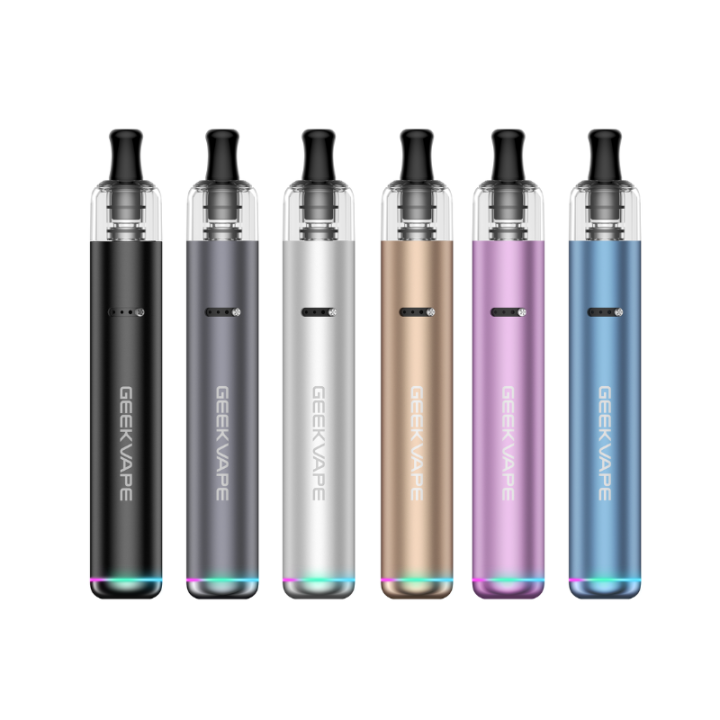 Gamme de coloris du kit pod Wenax S3 Evo Geekvape