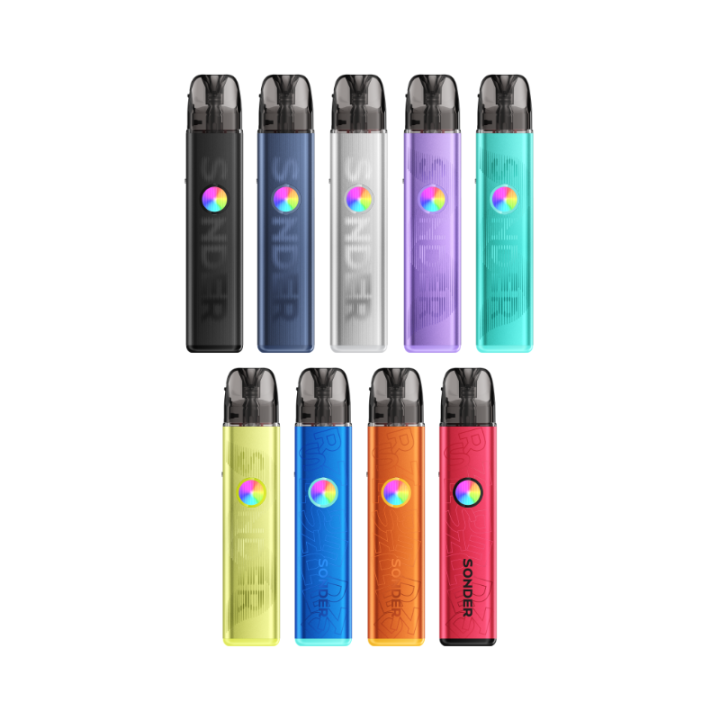 Gamme de coloris du kit pod Sonder Q3 Geekvape