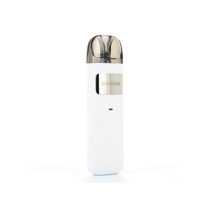 Kit Pod Sonder U Geekvape coloris White, vue de face