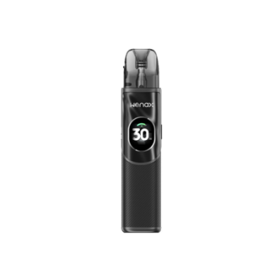 Kit Pod Wenax Q2 Geekvape coloris Fiber Black, vue de face