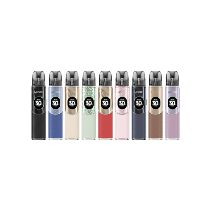 Gamme de coloris du kit pod Wenax Q2 Geekvape