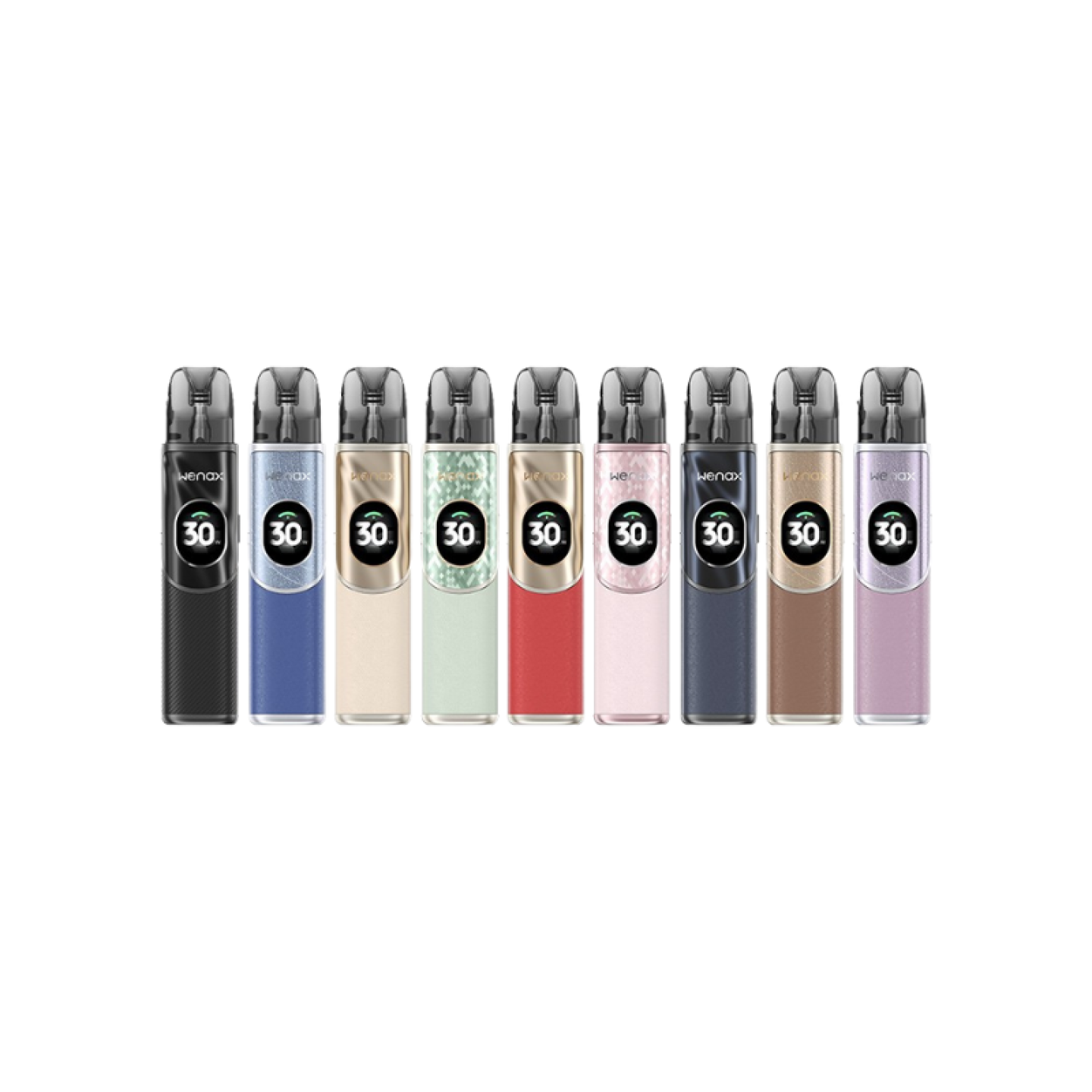 Gamme de coloris du kit pod Wenax Q2 Geekvape