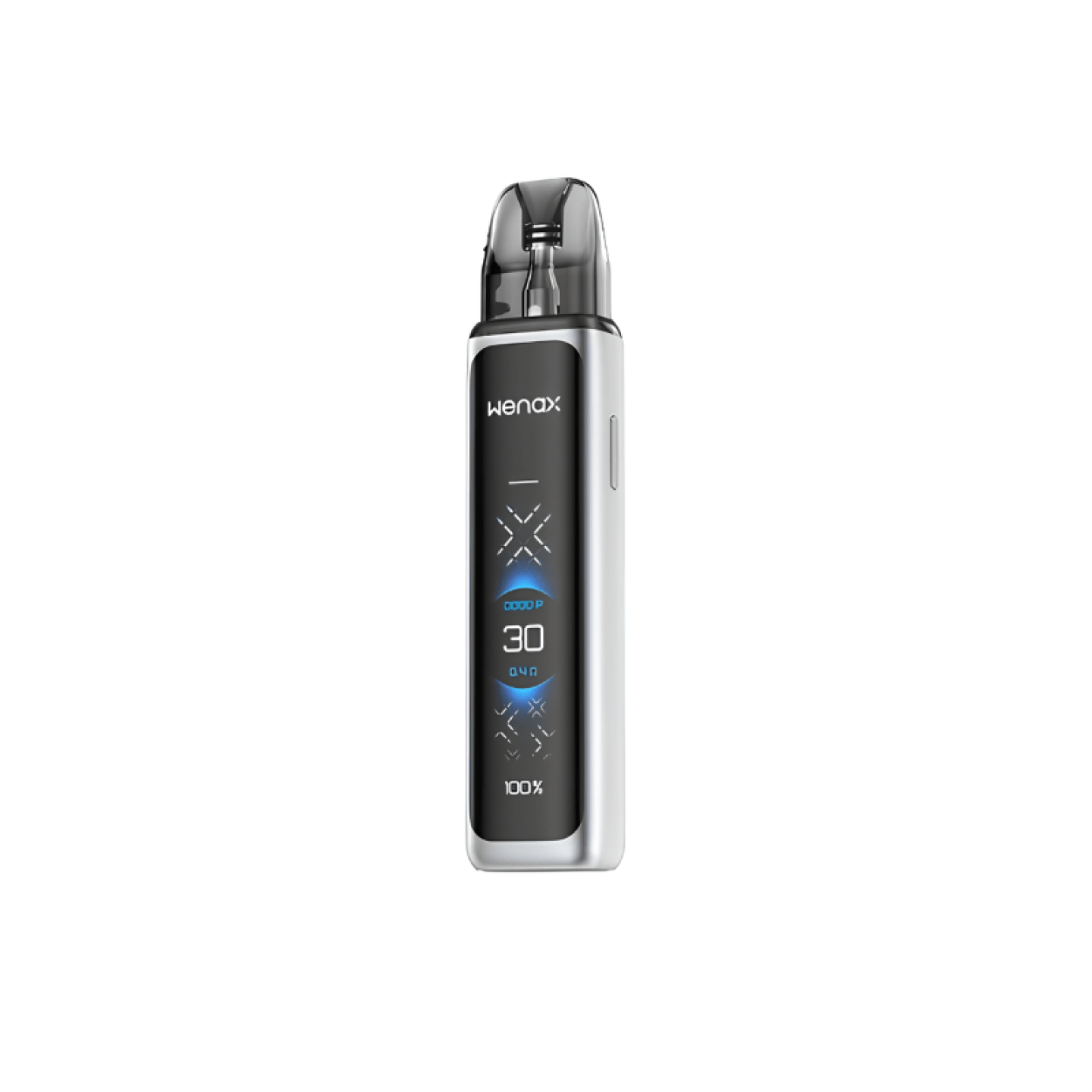 Kit Pod Wenax Q Ultra Geekvape coloris Frosted Silver