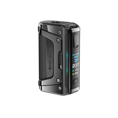 Box Aegis Legend 5 Geekvape coloris Carbon Black, vue de face
