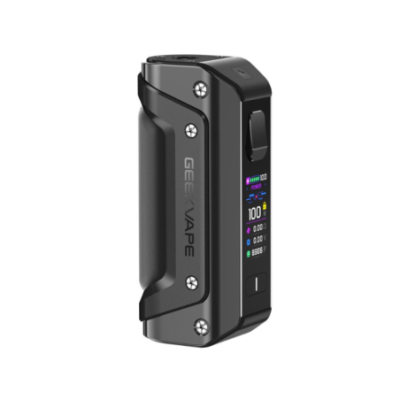 Box Aegis Solo 3 3000 mAh Geekvape à batterie intégrée, coloris Black, vue de face