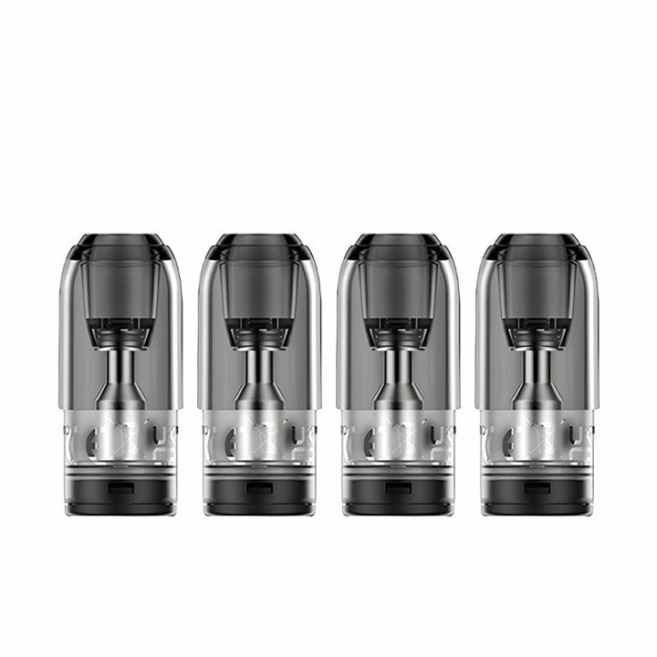 Quatre cartouches Wenax M1 V2 Geekvape vues de face