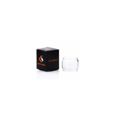 Pyrex Zeus Nano Geekvape, verre bulle 3,5 ml à côté de sa boîte Accessory