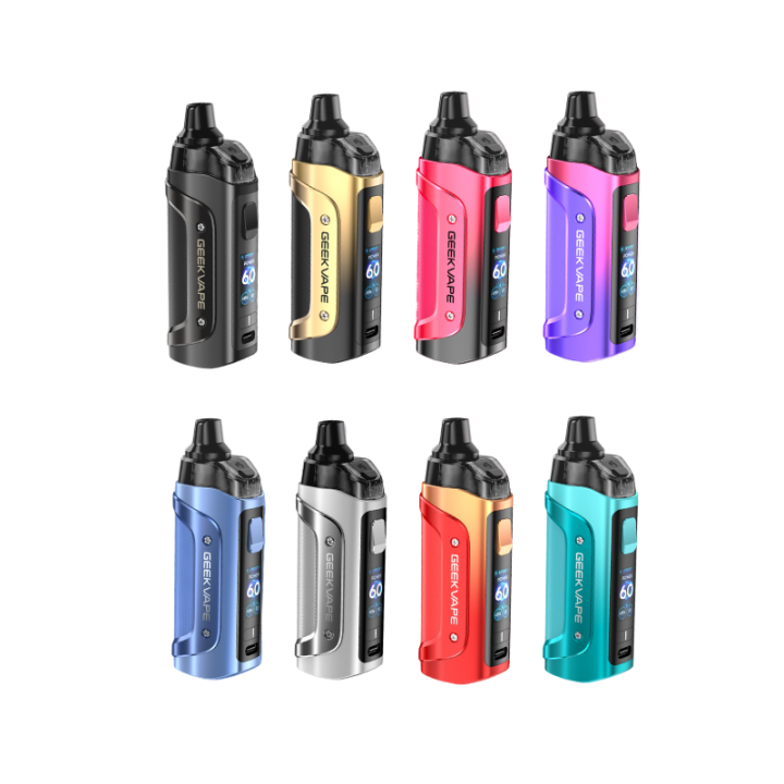 Gamme de coloris du kit pod Aegis Boost 3 Geekvape