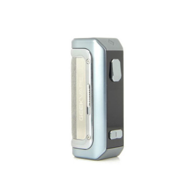 Box Aegis Mini 2 M100 Geekvape coloris Silver, vue de trois quarts