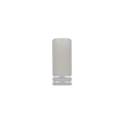 Drip tip 510 Soul Geekvape coloris White Frost avec ses deux joints toriques