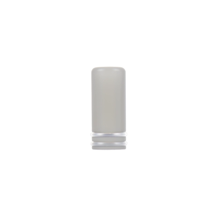 Drip tip 510 Soul Geekvape coloris White Frost avec ses deux joints toriques