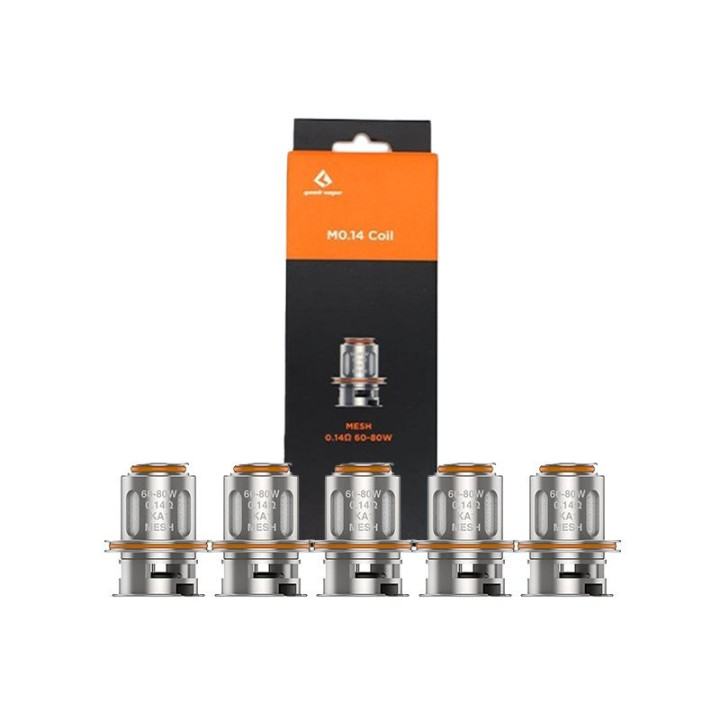 Boîte de résistances M Series Geekvape 0.14 ohm et cinq têtes