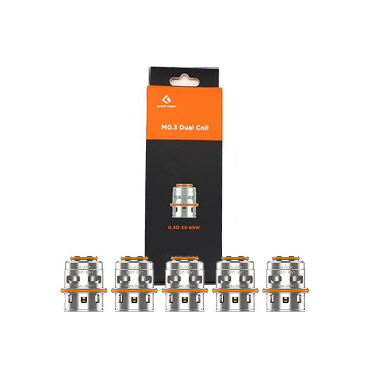 Boîte de résistances M Series Geekvape 0.3 ohm Dual et cinq têtes