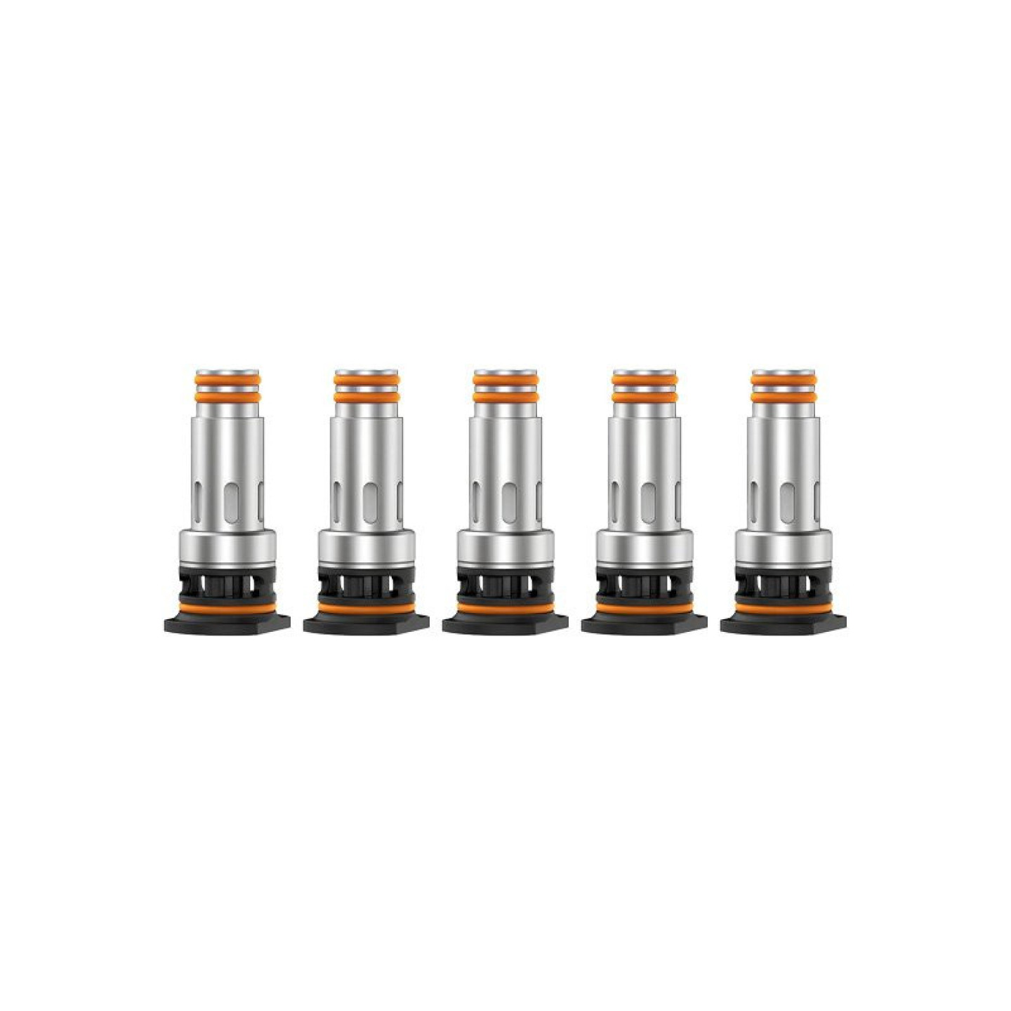 Pack de 5 résistances mesh J Series Geekvape à bague orange