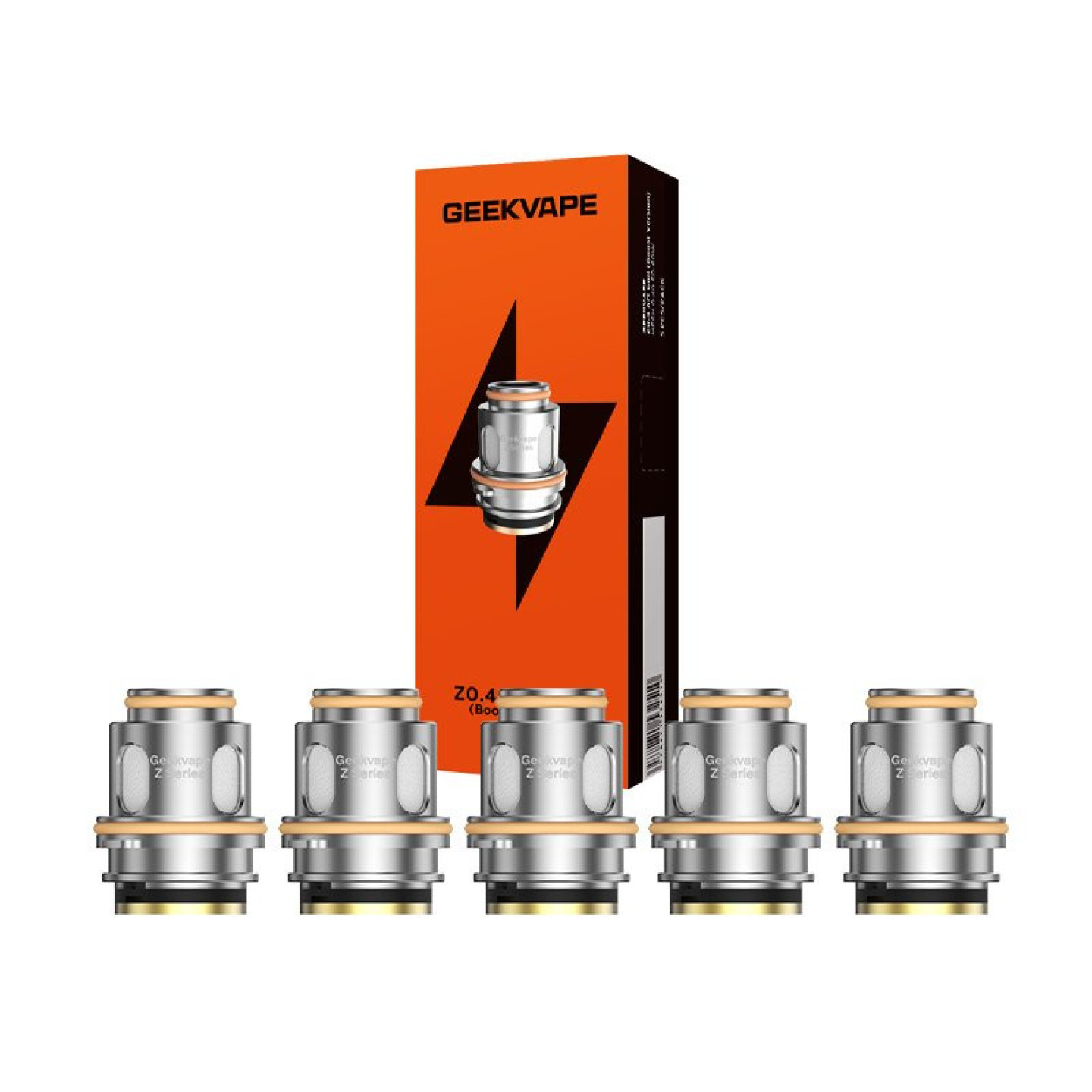 Boîte de résistances Z XM Boost Geekvape 0.4 ohm et cinq têtes