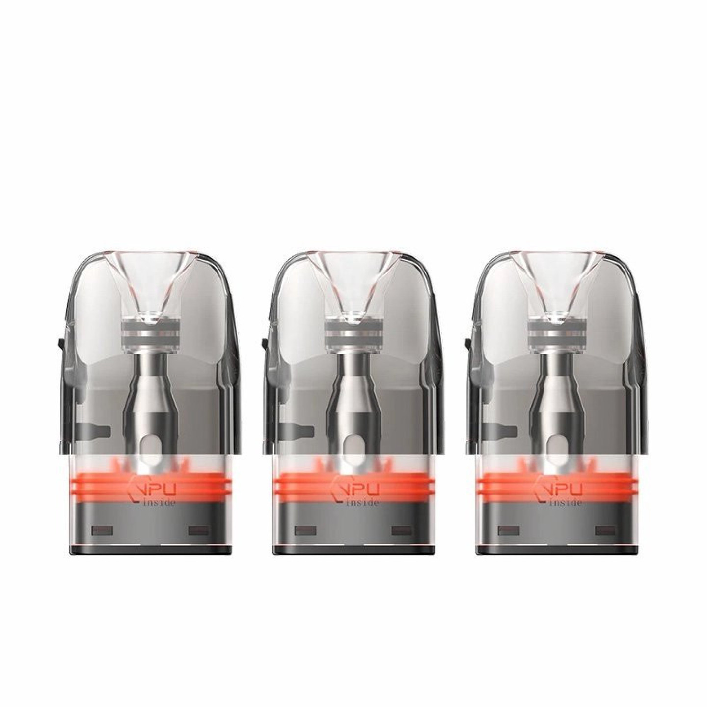 Trois cartouches Q 3 ml Geekvape 0.6 ohm à base orange