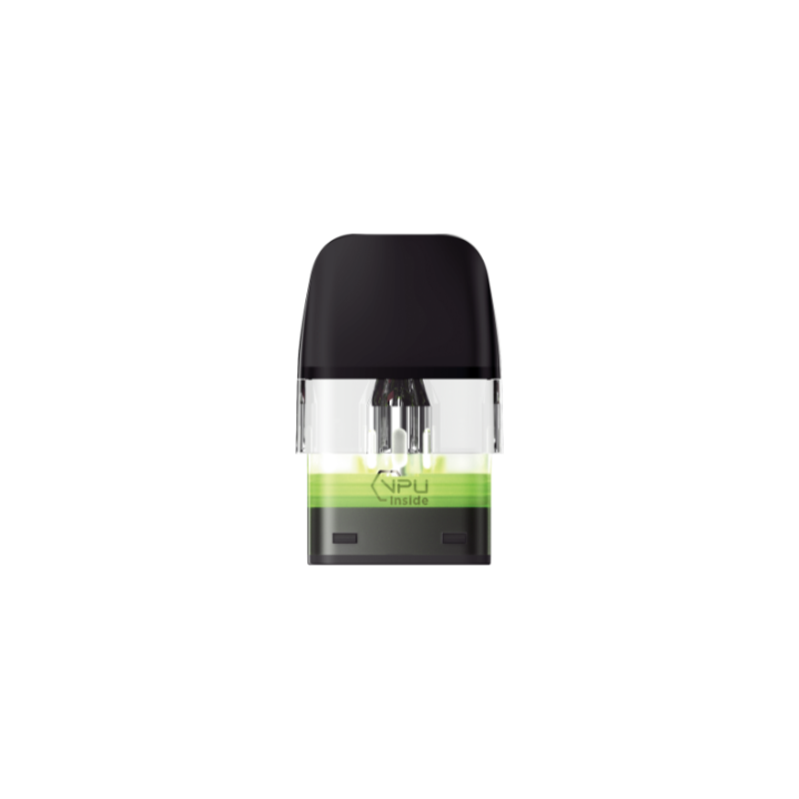 Cartouche Q 2 ml top fill Geekvape 0.8 ohm, nouvelle version à base vert clair