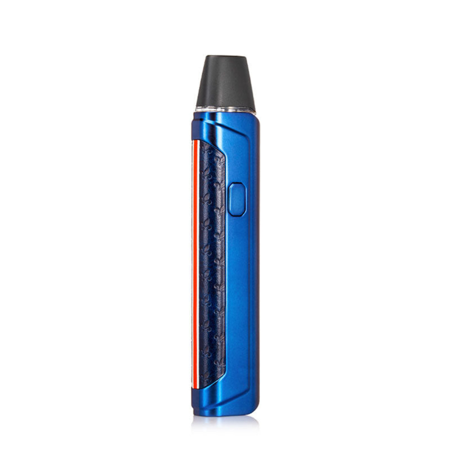 Kit Pod Aegis One FC PSG Geekvape bleu, vue de face côté bouton