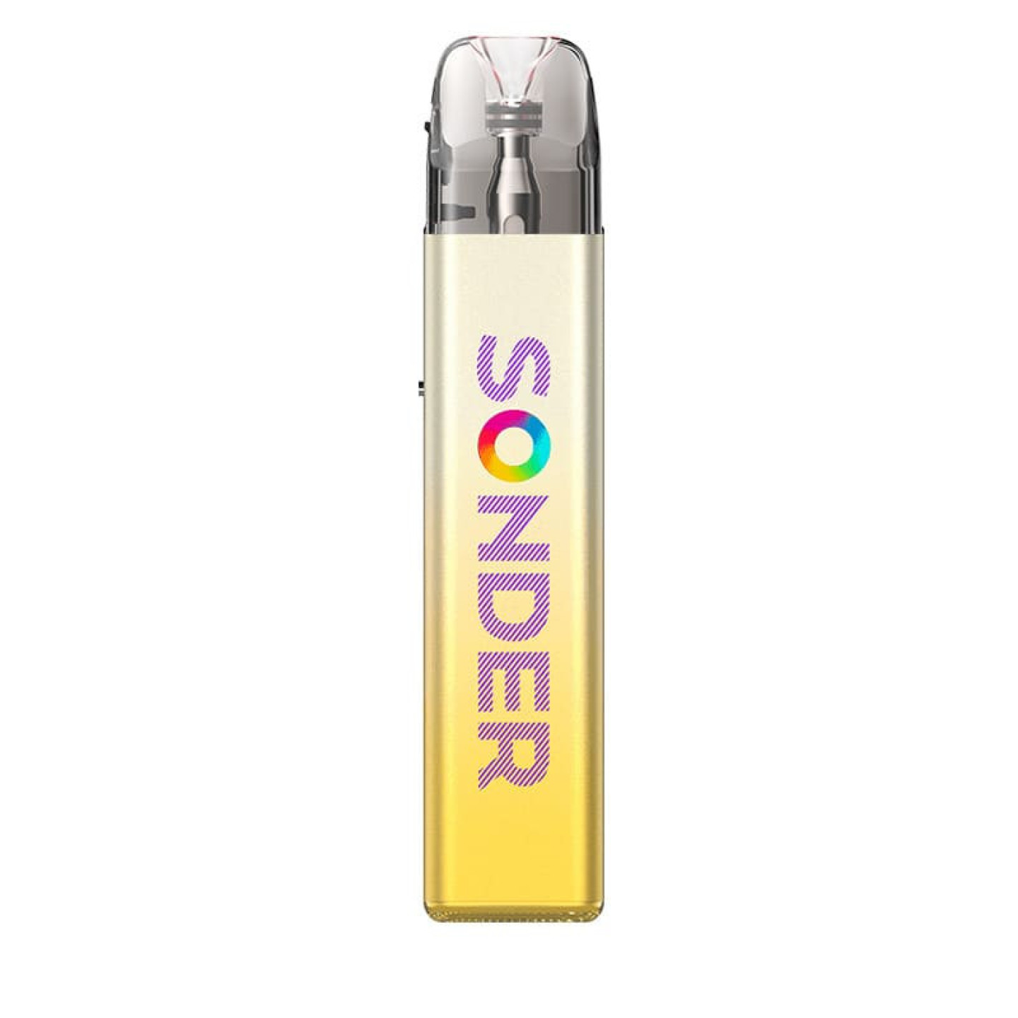 Kit Pod Sonder Q2 Geekvape coloris Fizzy Lemon, dégradé blanc et jaune