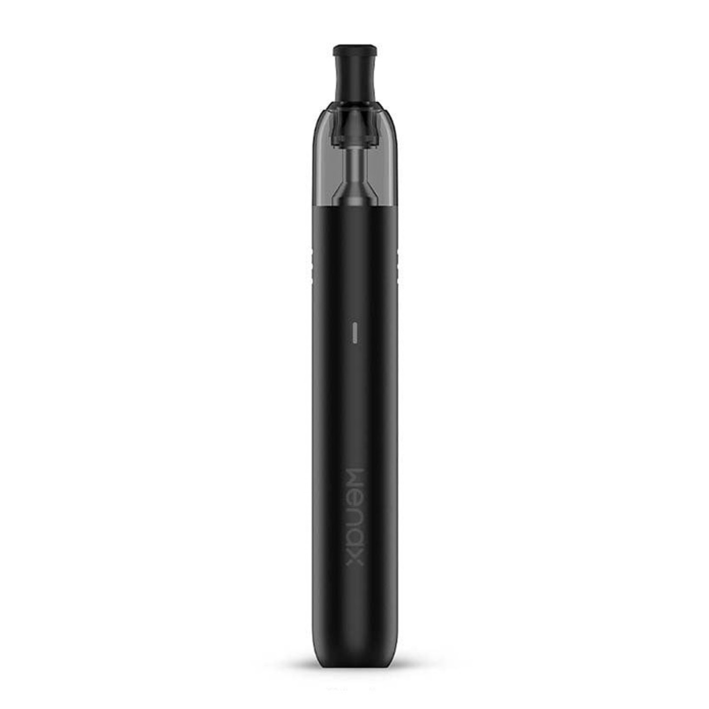 Kit Pod Wenax M1 Geekvape noir, côté logo Wenax