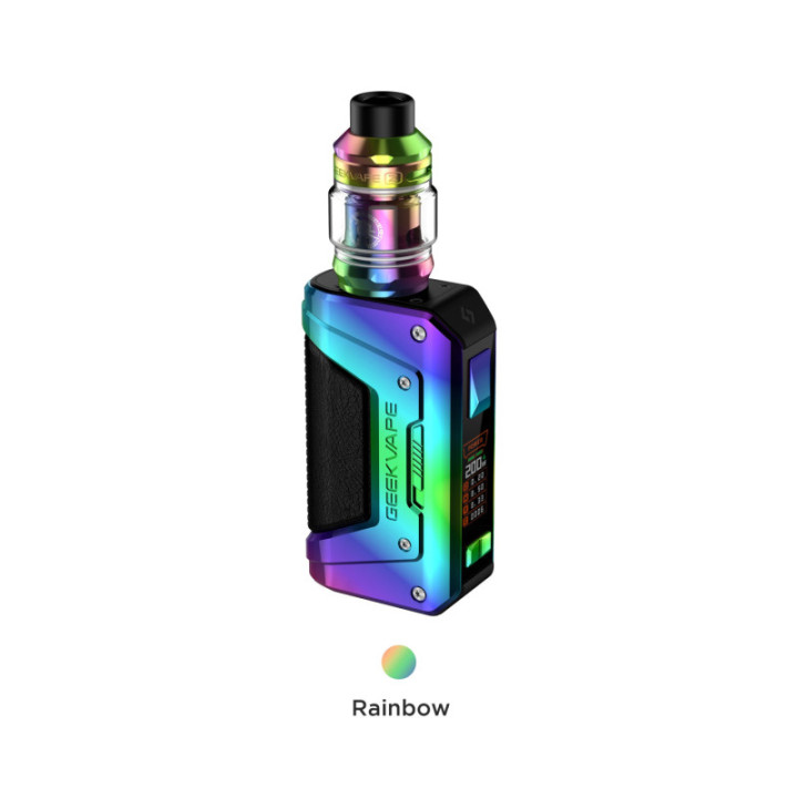 Kit Aegis Legend 2 Geekvape coloris Rainbow, vue de face
