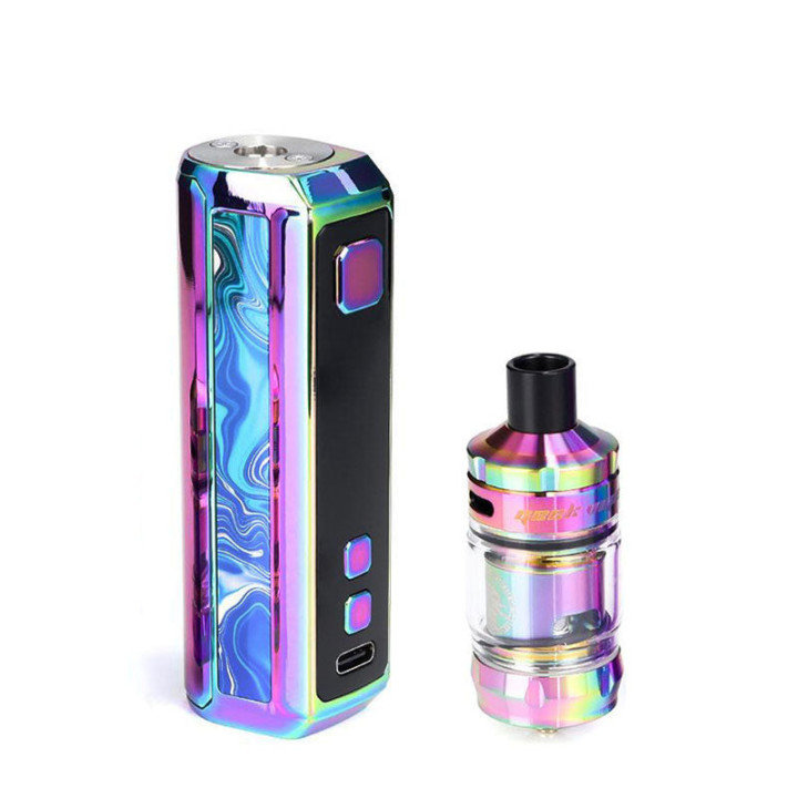 Box Z50 et clearomiseur Z Nano Geekvape coloris Rainbow posés côte à côte
