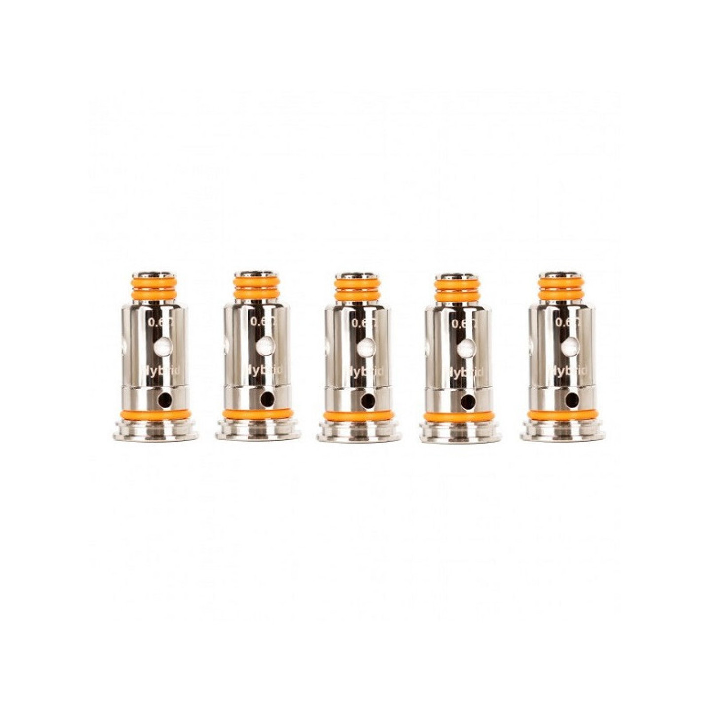 Résistances G Series Geekvape 0.6 ohm gravées Hybrid, vue de face