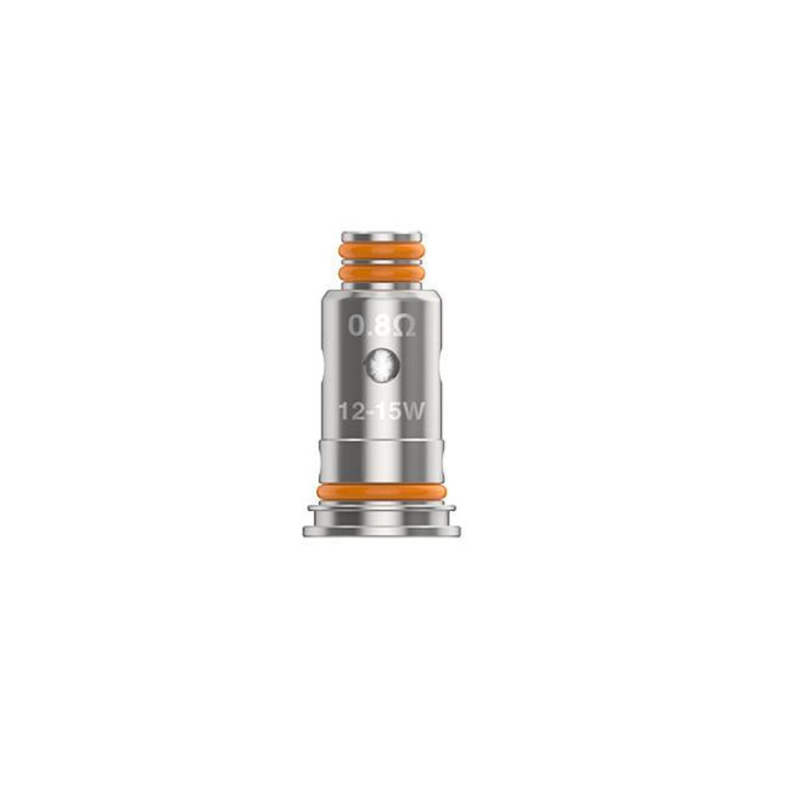 Résistance G Series Geekvape 0.8 ohm gravée 12-15 W, vue de face