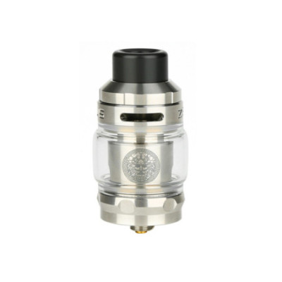 Clearomiseur Zeus Sub-Ohm Geekvape coloris Silver, vue de face