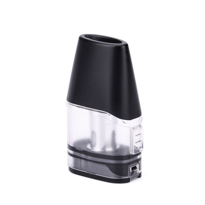Cartouche Aegis One Geekvape seule, embout noir et réservoir transparent, vue de trois quarts