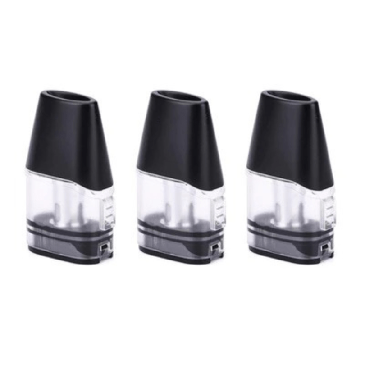 Trois cartouches Aegis One Geekvape alignées, le contenu d'un pack