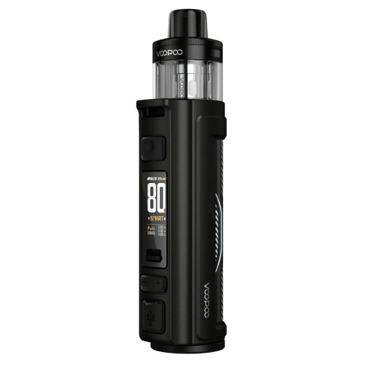 Kit Pod Argus Pro 2 Voopoo coloris Spray Black, vue de face