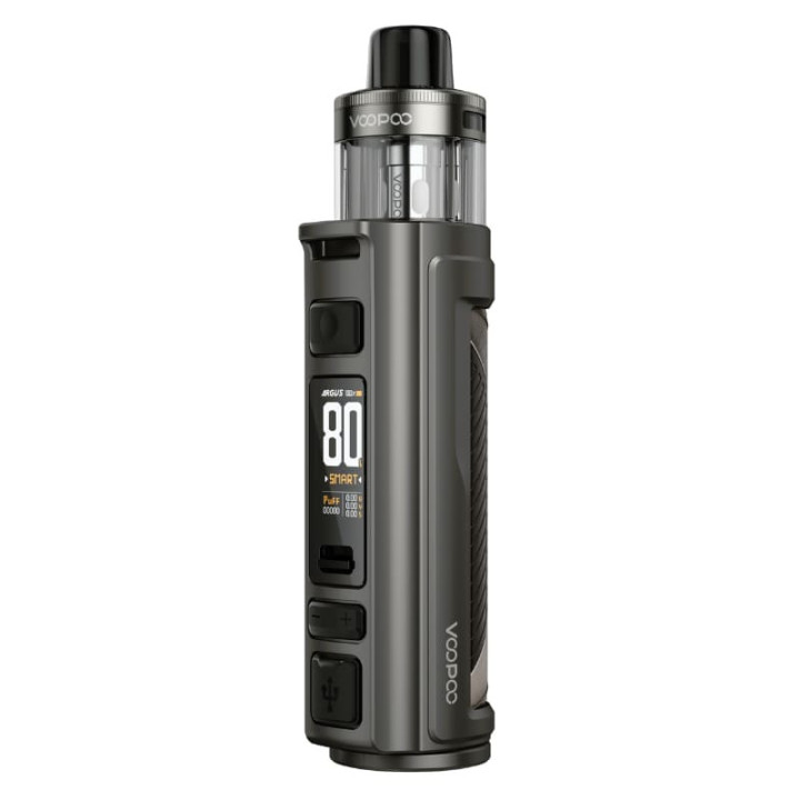 Kit Pod Argus Pro 2 Voopoo coloris Space Gray, vue de face