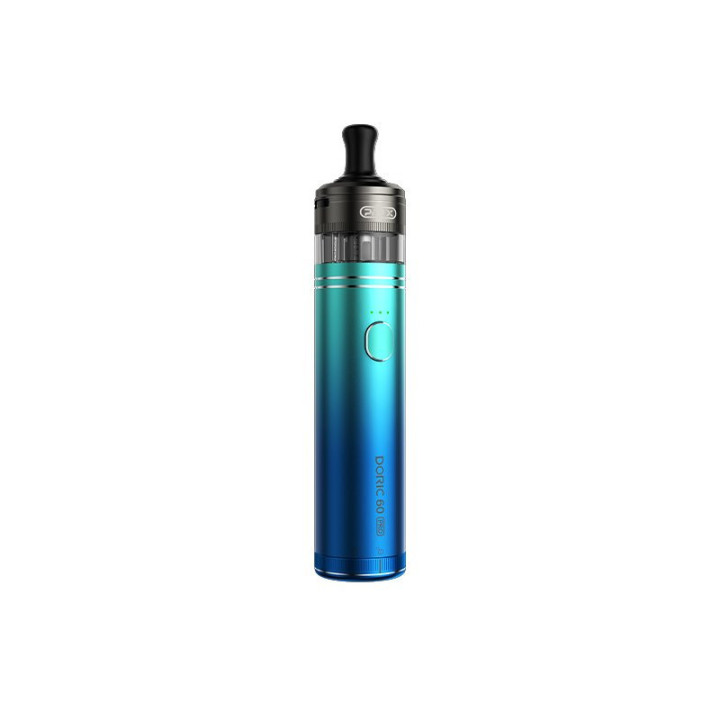 Kit Pod Doric 60 Pro Voopoo coloris Lake Blue, vue de face