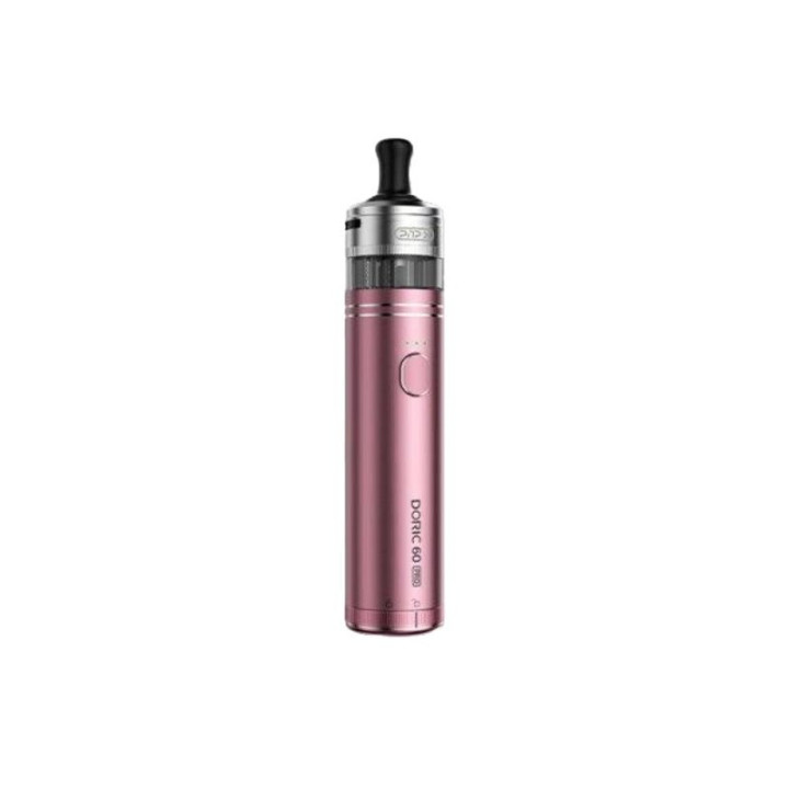 Kit Pod Doric 60 Pro Voopoo coloris Glow Pink, vue de face