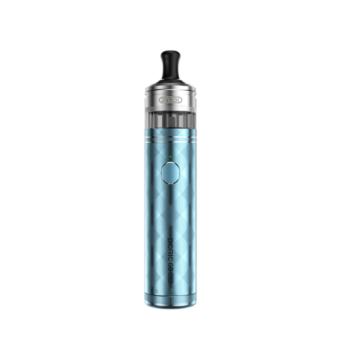 Kit Pod Doric 60 Pro Voopoo coloris Snow Blue, vue de face