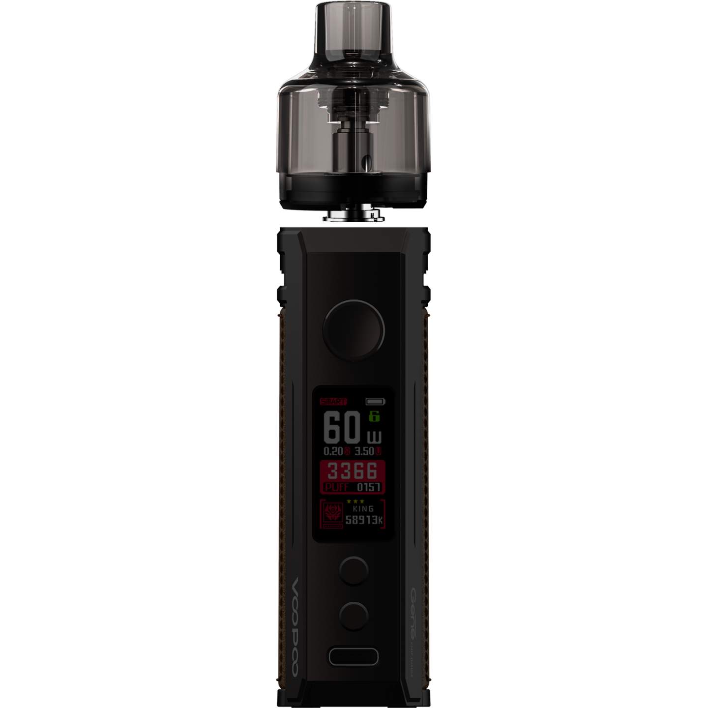 Kit Pod Drag S Voopoo, cartouche et batterie séparées