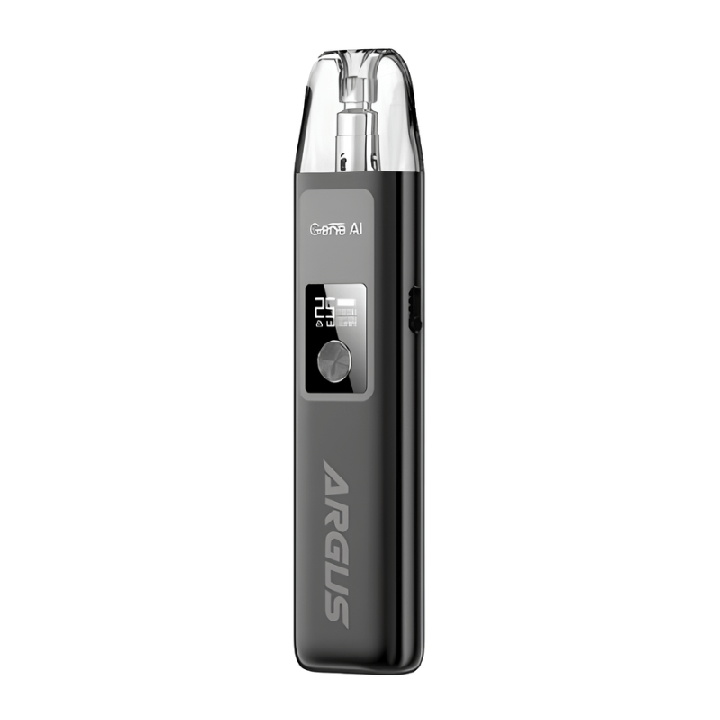 Kit Pod Argus G Voopoo coloris Gloss Black, vue de face