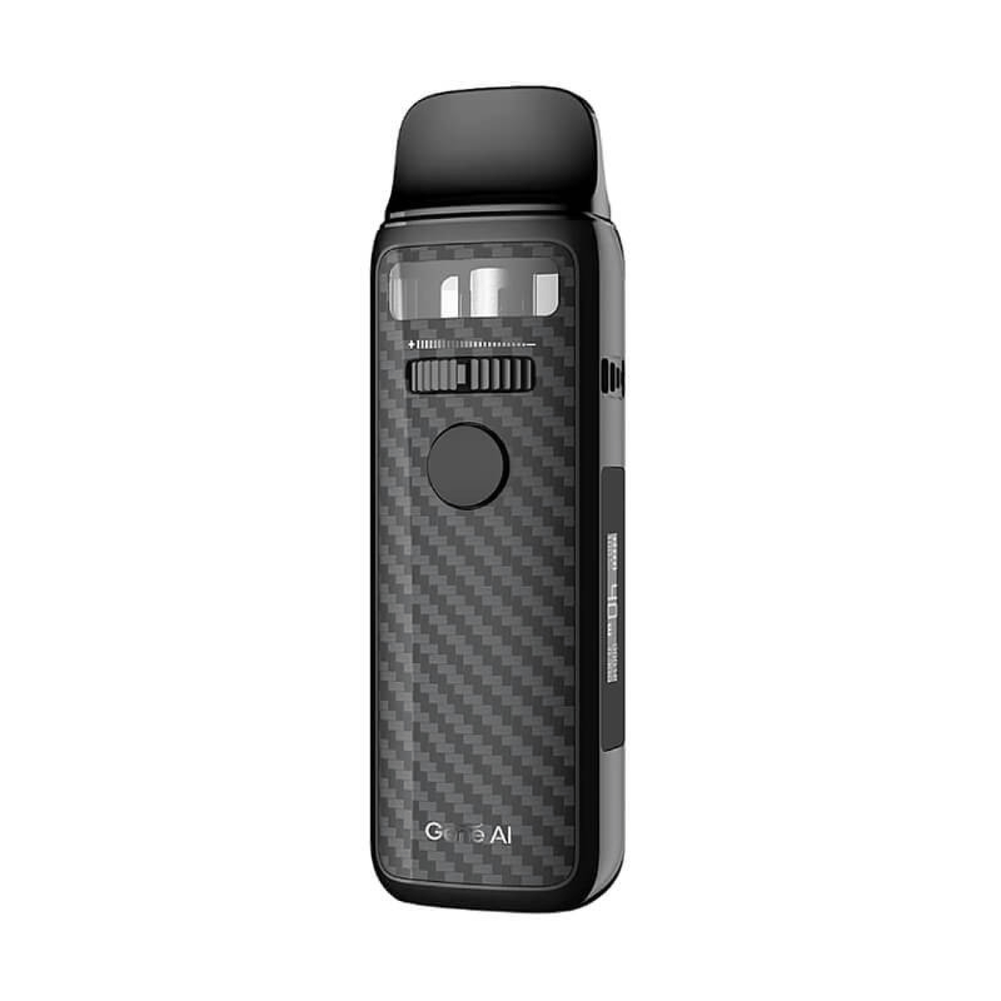 Kit Pod Vinci 3 Voopoo coloris Carbon Fiber Black, vue de face