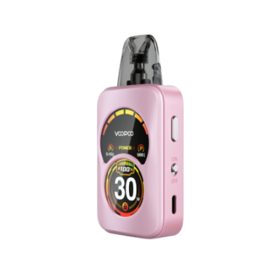 Kit Pod Argus A Voopoo coloris Crystal Pink, vue de face