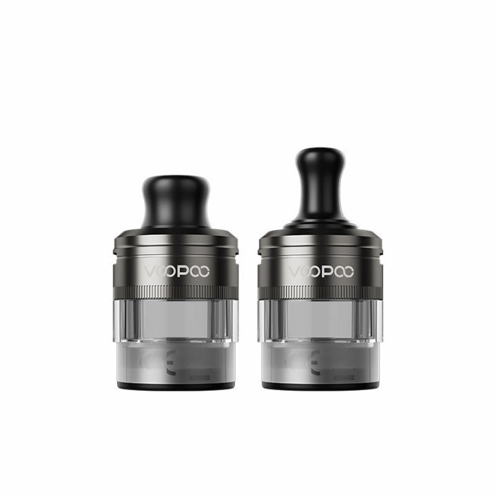 Cartouche PnP X MTL Voopoo coloris Gray, gros plan