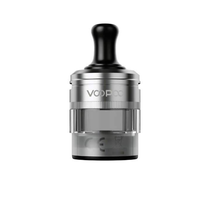 Cartouche PnP X MTL Voopoo coloris Silver, vue de face