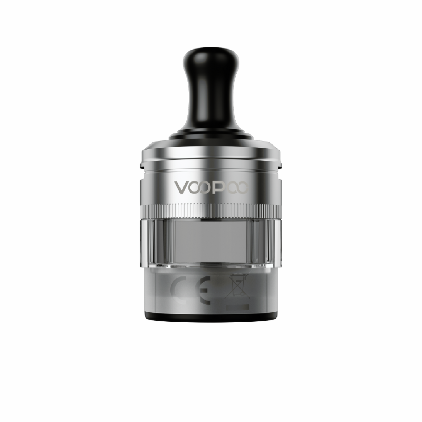 Cartouche PnP X MTL Voopoo coloris Silver, vue de face